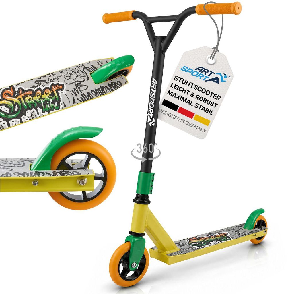 ArtSport Stunt Scooter Street Life - Trick Roller für Produktbild 