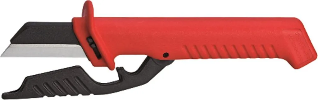 Couteau d'électricien isolé VDE Knipex 985-6SB avec lame rabattable