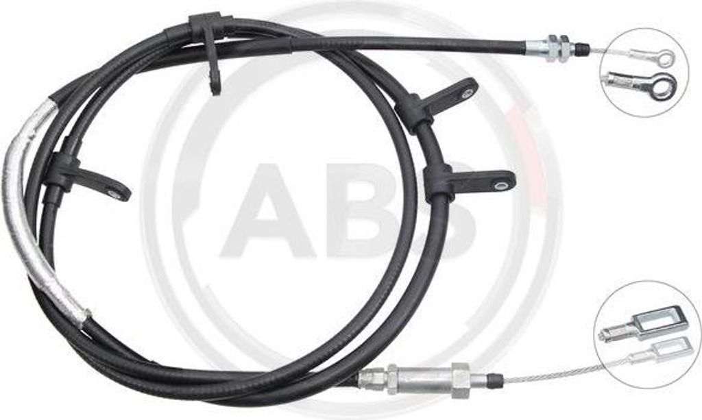 A.B.S. K13985 Seilzug, Handbremse OE 1647837680 kompatibel mit Jumper, Ducato, Boxer