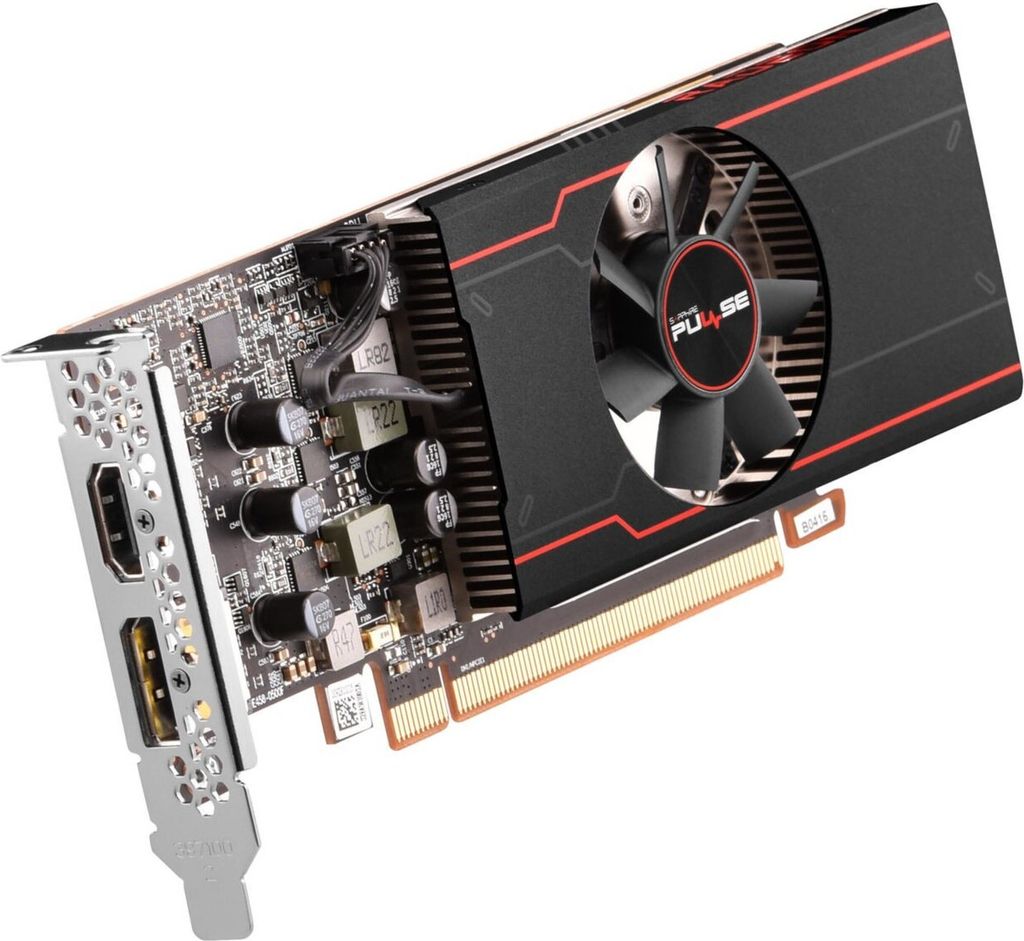 Sapphire Radeon RX6400 Gaming Pulse 4GB GDDR6 HDMI DP Immagine del prodotto 