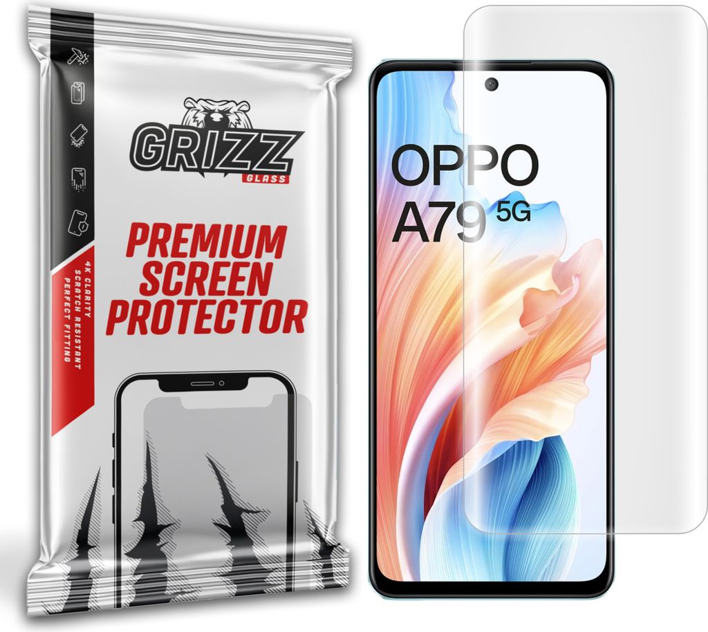 Hydrogel-Folie GrizzGlass Hydrofilm für Oppo A79