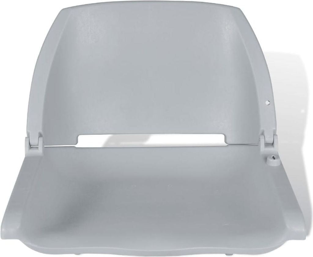 vidaXL Bootssitz Klappbar ohne Polster Grau 48x51x41 cm Produktbild 