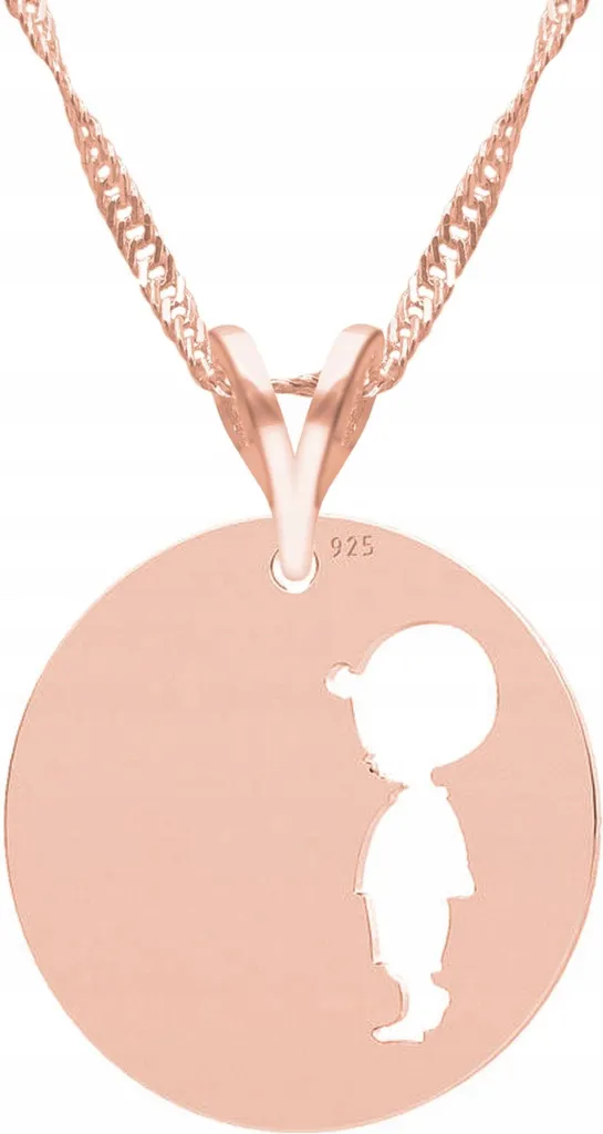 Collana Nappina Famiglia Oro e Argento 925 - Accessorio Baby Top