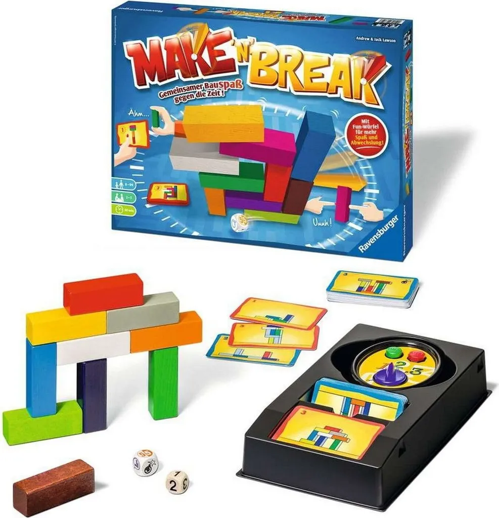 Ravensburger Make 'n' Break '17 - Jeu de société de construction 26750