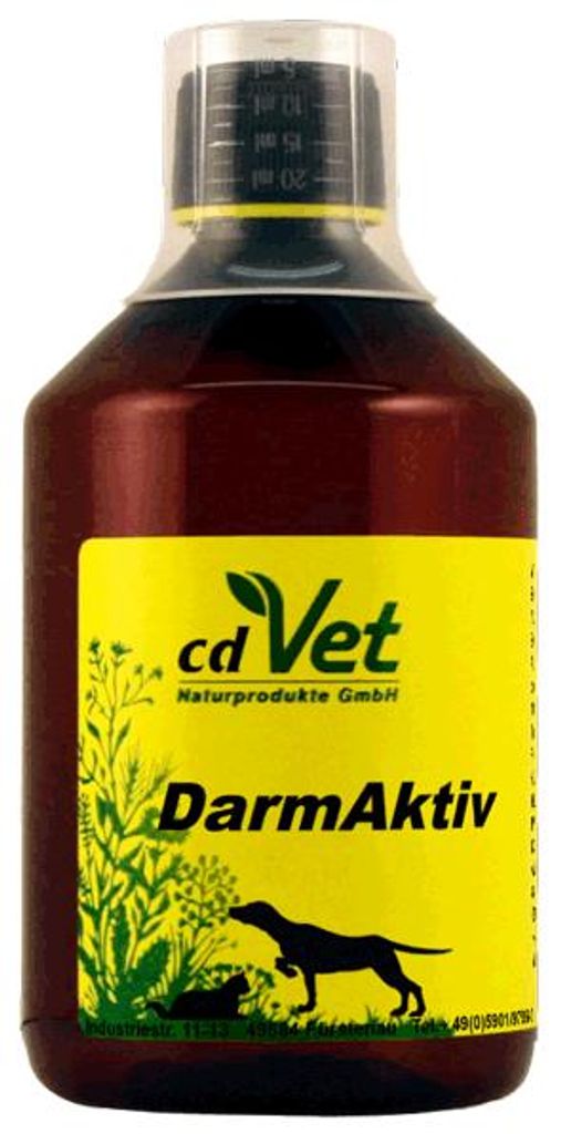 Cdvet DarmAktiv Hund Katze 500 ml - 5 Liter