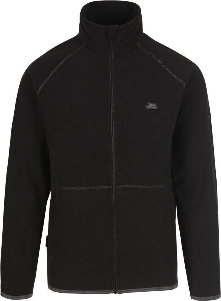Trespass - "Faxfleet" Fleecejacke für Herren TP5694 (4XL) (Schwarz)