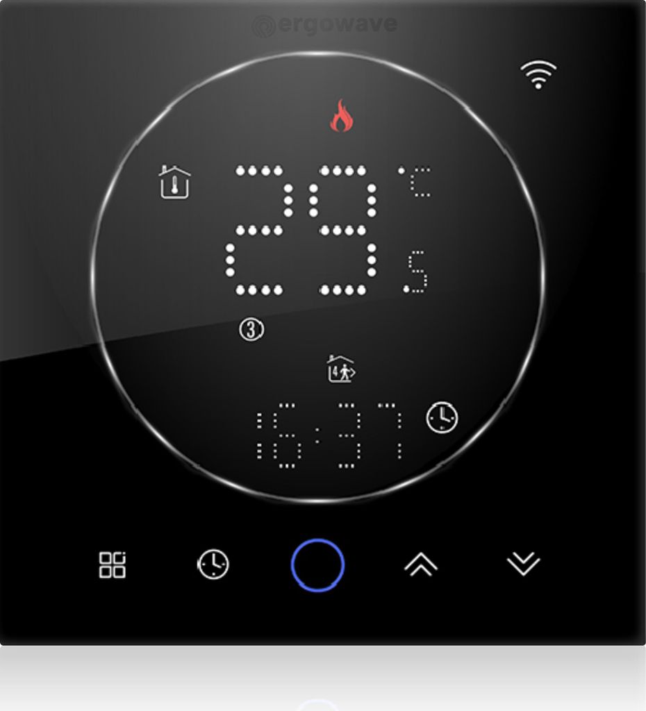 CLEAR WiFi 16A Thermostat – Intelligenter Thermostat für Fußbodenheizung