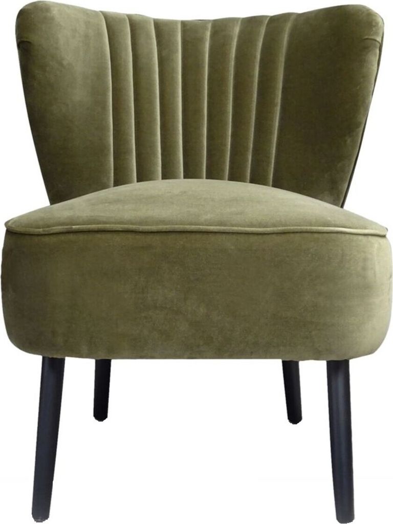 Casa Padrino Luxus Wohnzimmer Sessel Grün 61 x 70 x H. 73 cm - Designer Möbel
