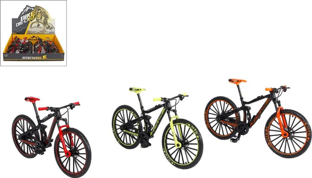 Mountainbike 17,6cm 3-fach sortiert Sonstige Produktbild 