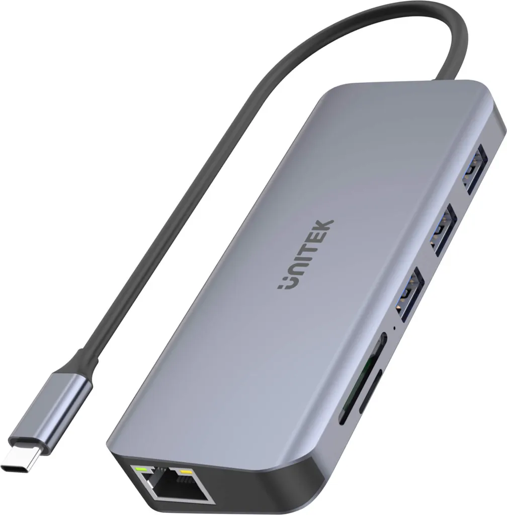 Soluzione Docking Unitek D1026B per Professionisti | VGA & HDMI - 1