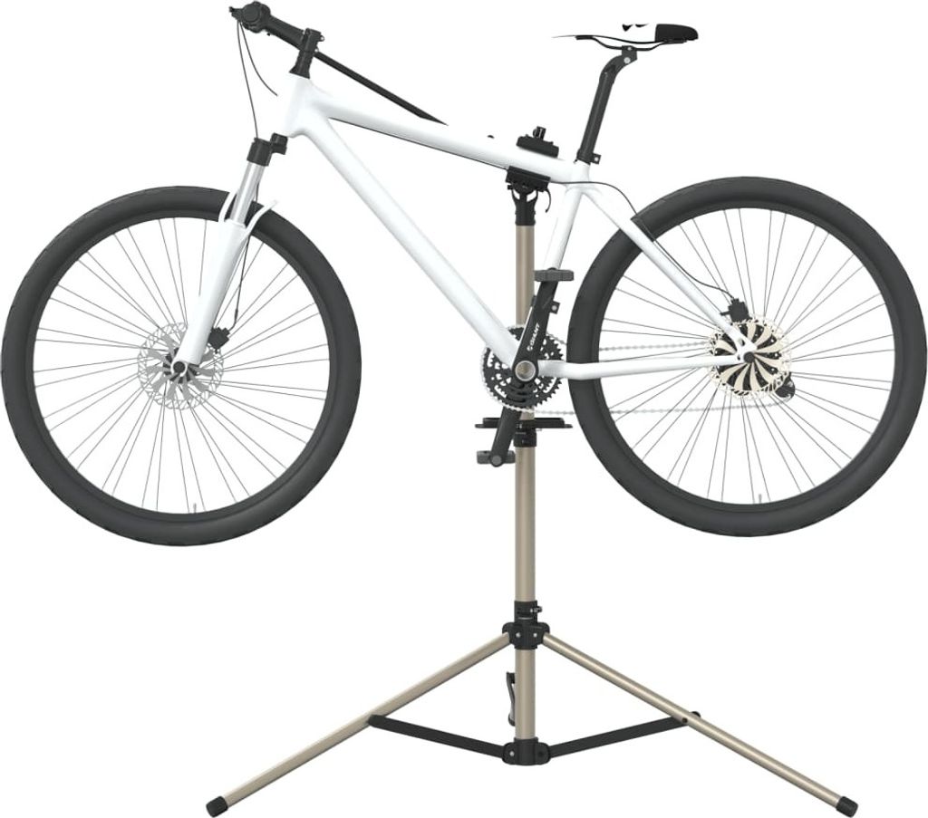 "im Sonderangebot"Fahrrad-Montageständer Klappbar Verstellbar 120-165cm Aluminium DE546565 - Fahrradständer