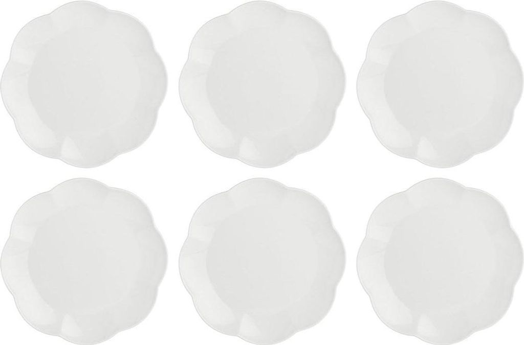 La Porcellana Bianca lot de 6 assiettes plates 26 cm Image du produit 