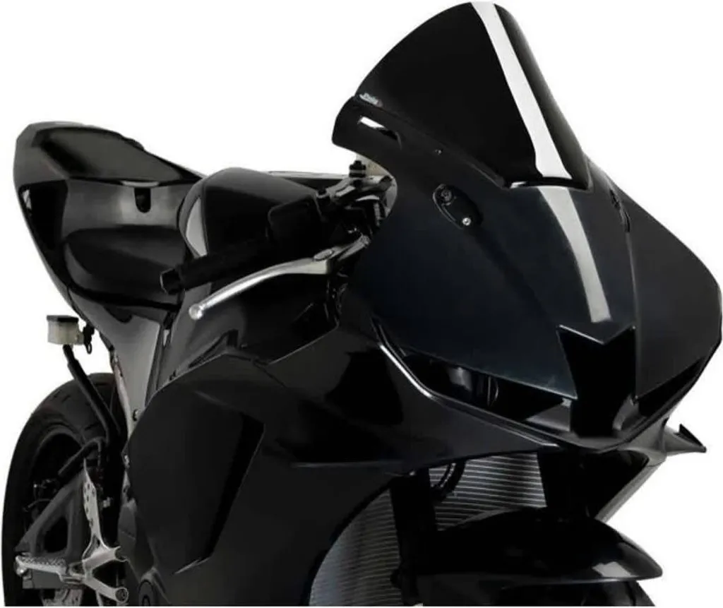 Bulle Puig R-Racer pour Honda CBR600RR Noire - Confort et Vitesse Circuit