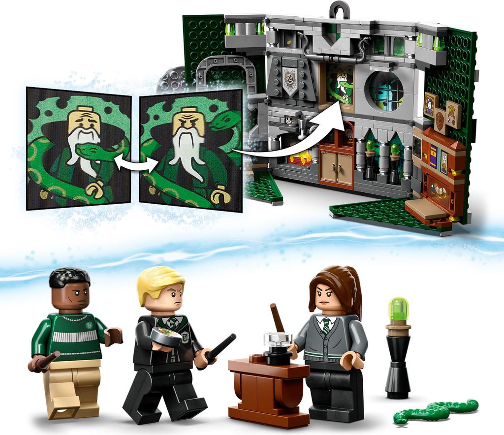 LEGO 76410 Harry Potter Hausbanner Slytherin Set, Hogwarts Produktbild 5
