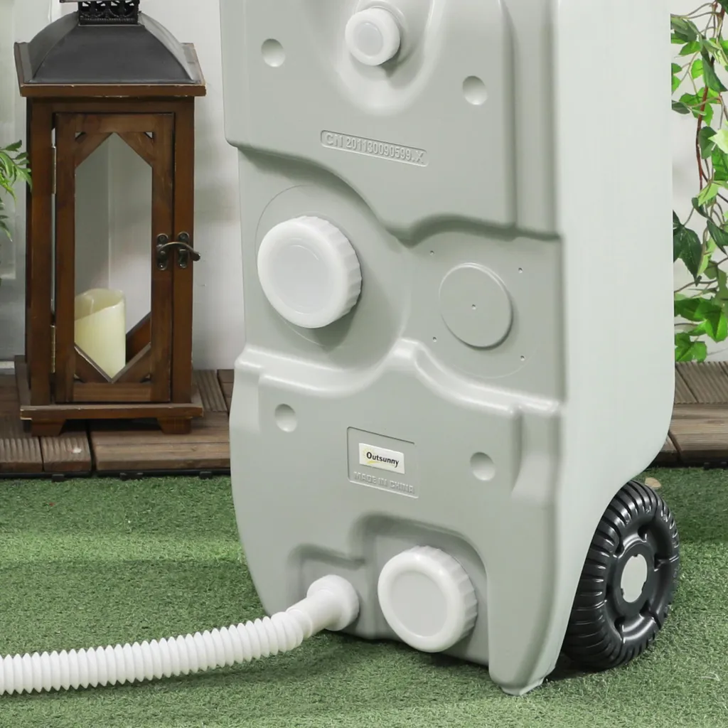 Réservoir d'eau 40L pour van et camping : stockage d'eau mobile complet - 8