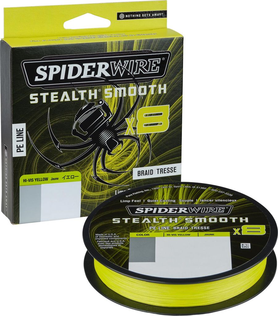 SPIDERWIRE Stealth Smooth, 300m, 0,23mm, 23.6kg / 52,03lbs, Produktbild 