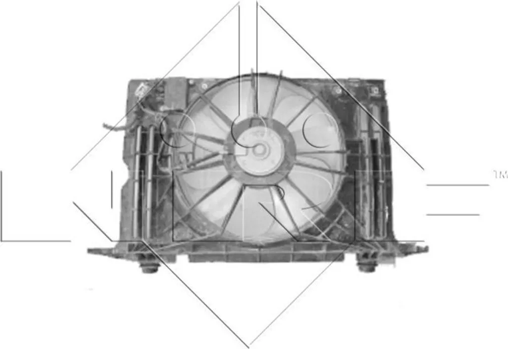 Ventilateur radiateur pour réparation Toyota Auris et Corolla 1636122100