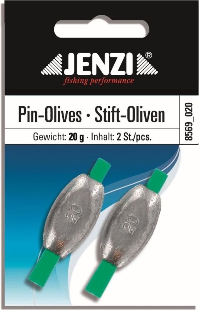 Jenzi Stift-Oliven-Blei 2Stück 20,0g
