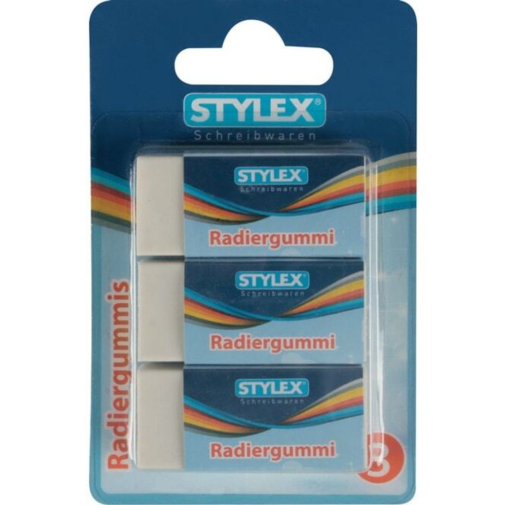 Guma, biela, s kartónovým puzdrom, balenie 3 ks Obrázok produktu 1