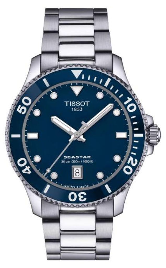 Tissot Seastar 1000 Quartz Blue Dial 40mm Steel Produktbild 