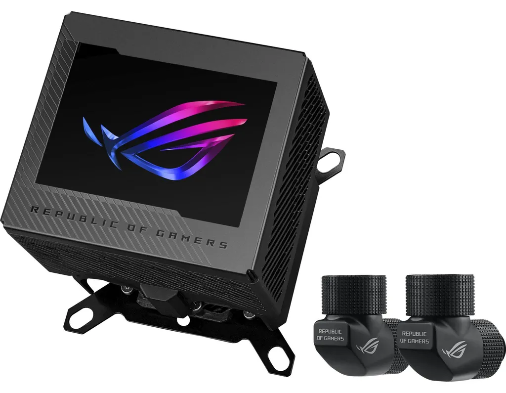 Water Block CPU ASUS ROG RYUJIN III WB Noir Cuivre avec Base Multi-Socket