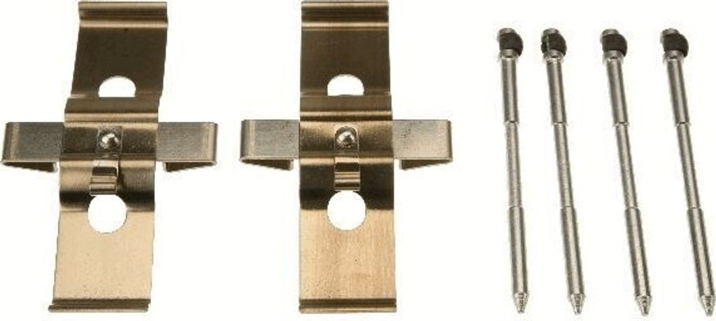 Zubehörsatz, Scheibenbremsbelag TRW PFK633