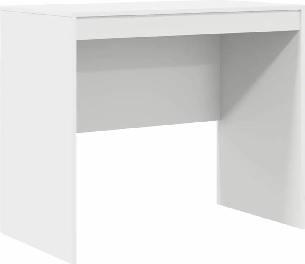 SYFAX Tavolo Computer Bianco 90x50x76 - Scrivania Studio Economica