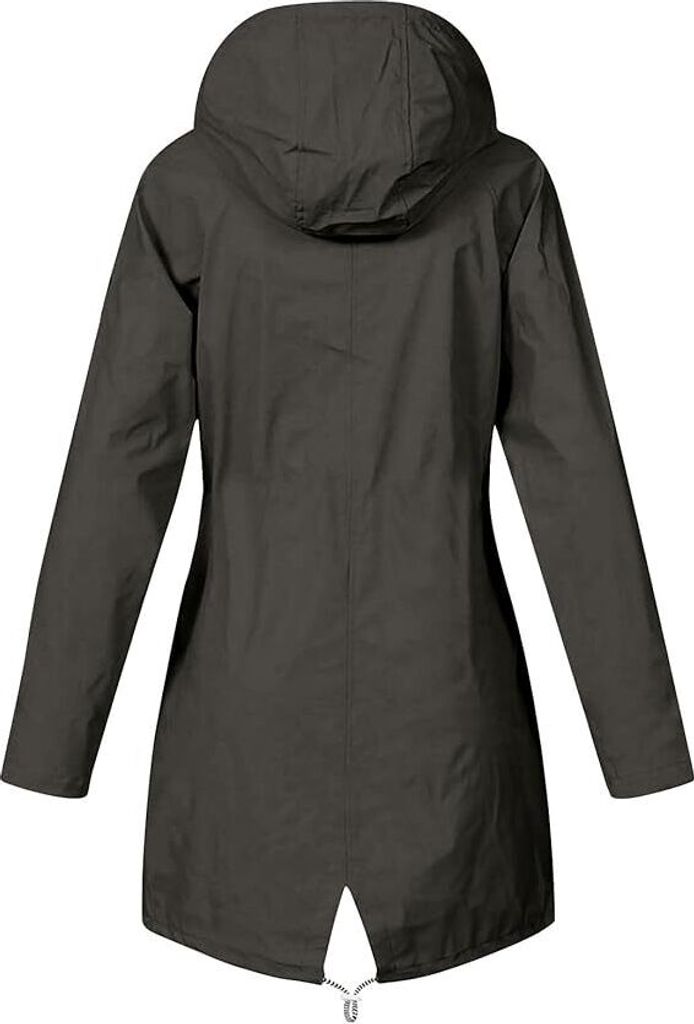 Lansbojun Jungen Regenjacke - Wasserdicht & Winddicht Mit Kapuze