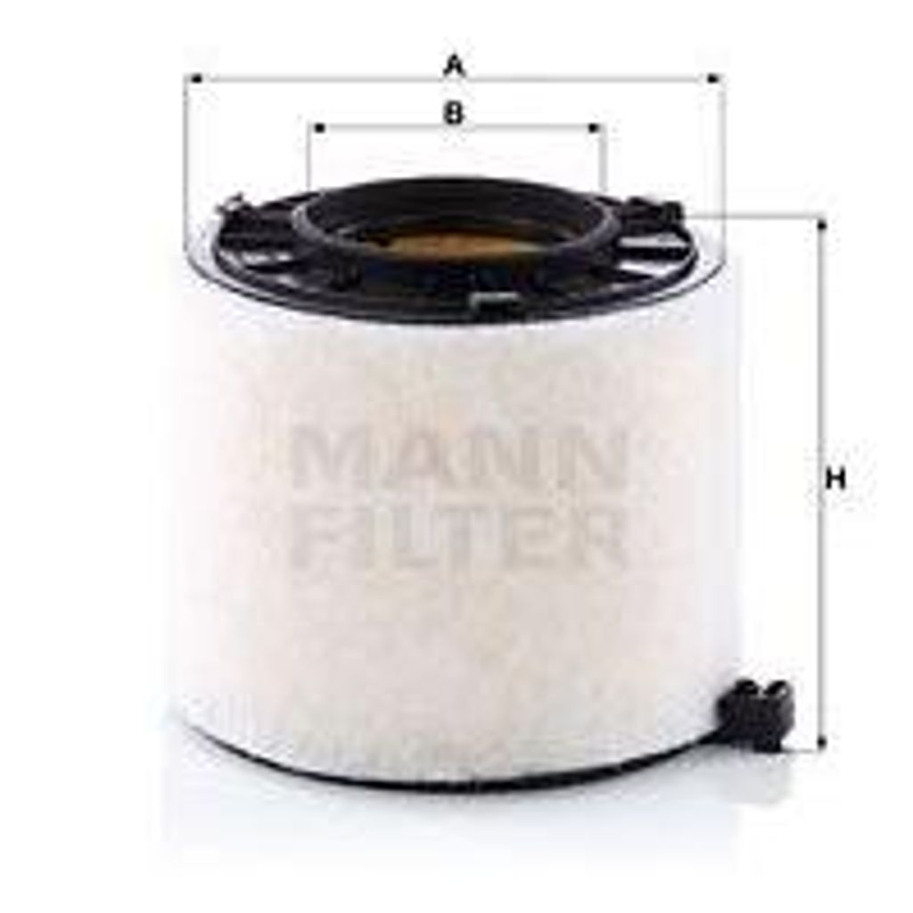 MANN-FILTER C 17 010 Luftfilter OE 8W0133843 kompatibel mit Q5, A5 F5, A4 8W