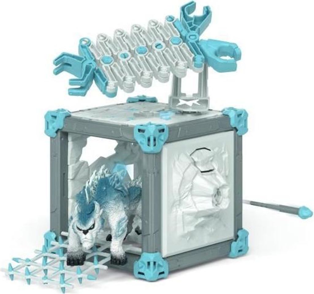 Schleich Eldrador BattleCave Bête des Glaces Spielset, 42733, Spielfigur, Spielzeug für Kinder 4+ Jahre