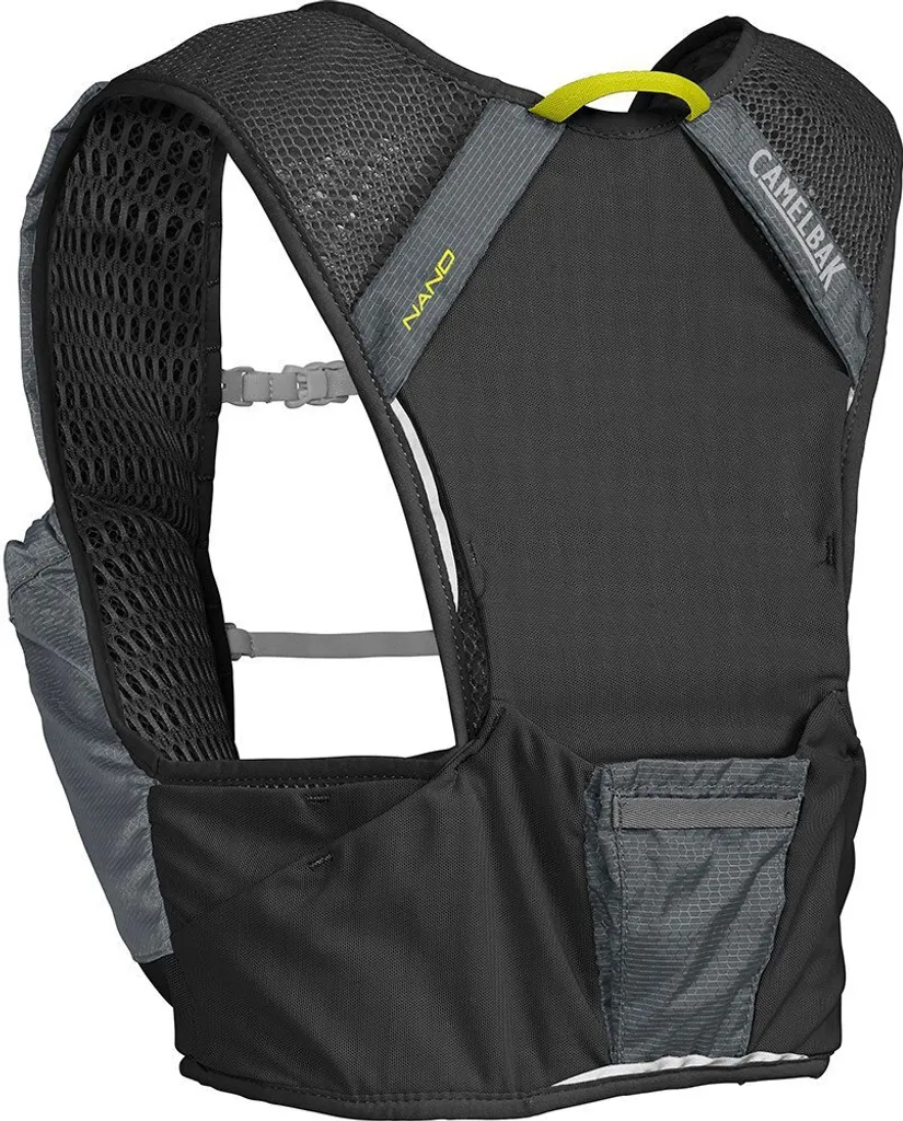 Camelbak Nano Vest Graphite M - Gilet Ultra Léger avec Flasques Souples