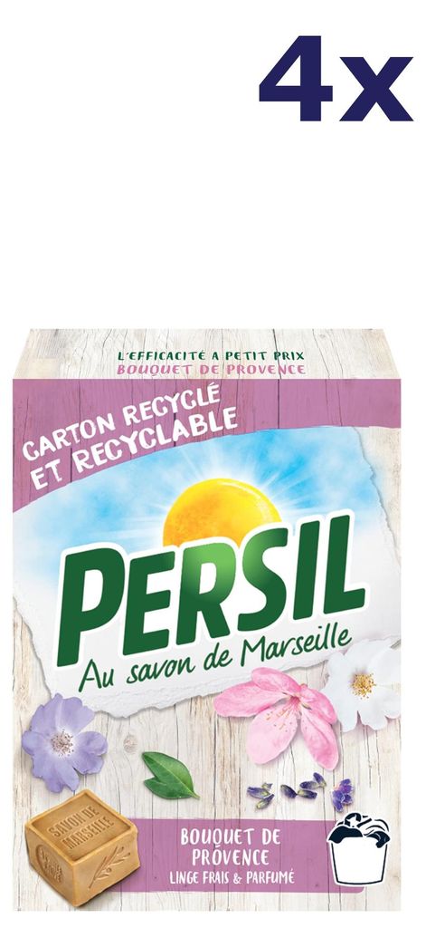 4x Persil Waspoeder Savon boeket de Provence 33SC 1,65KG Produktbild 