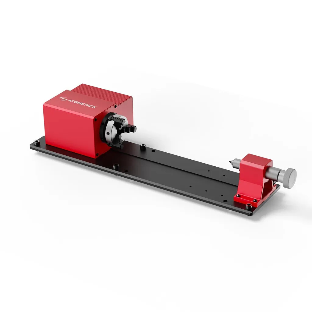 Axe Rotatif Précis ATOMSTACK RC1 pour Gravure 360° sur CNC C4 PRO - 11