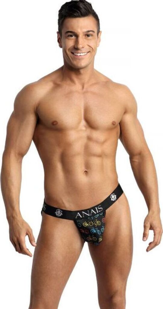 Anais Men - Benito - Herren-Jockstrap mit Fahrradmotiven