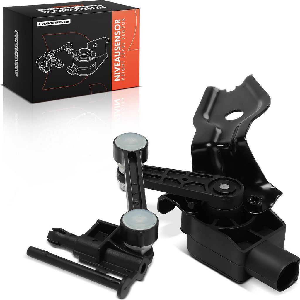 Frankberg 1x Höhensensor Niveauregulierung Vorne Links für VW Touareg 7L Audi Q7 4LB
