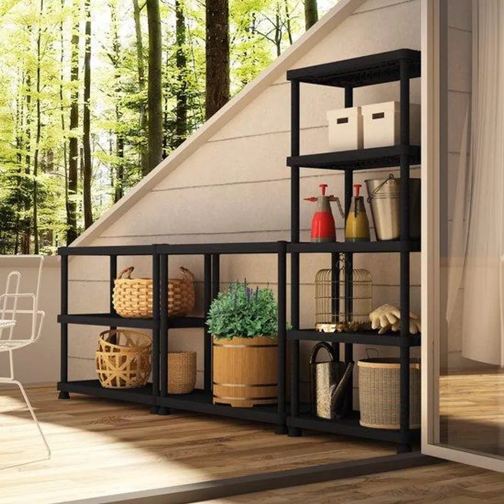 Désencombrez votre garage avec cette étagère 5 niveaux anticorrosion S-5
