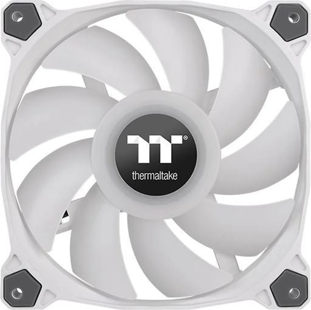Ventilateur de Boîtier 140mm Blanc Thermaltake Pure Duo 14 PWM Pack x2