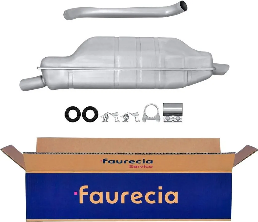 Kit Silencieux arrière Easy2Fit Faurecia 8LD 366 026-971 HELLA