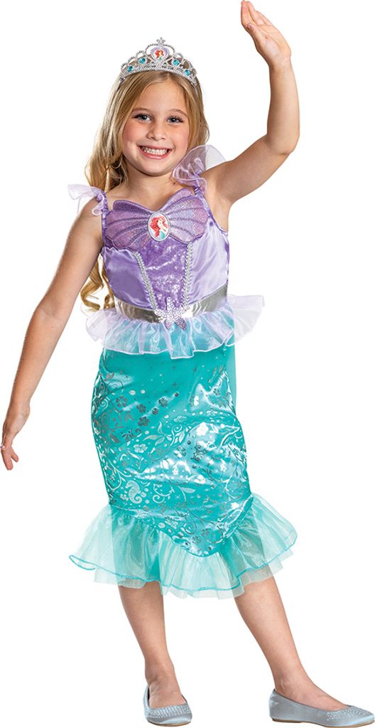 Disney Arielle Mädchenkostüm Produktbild 