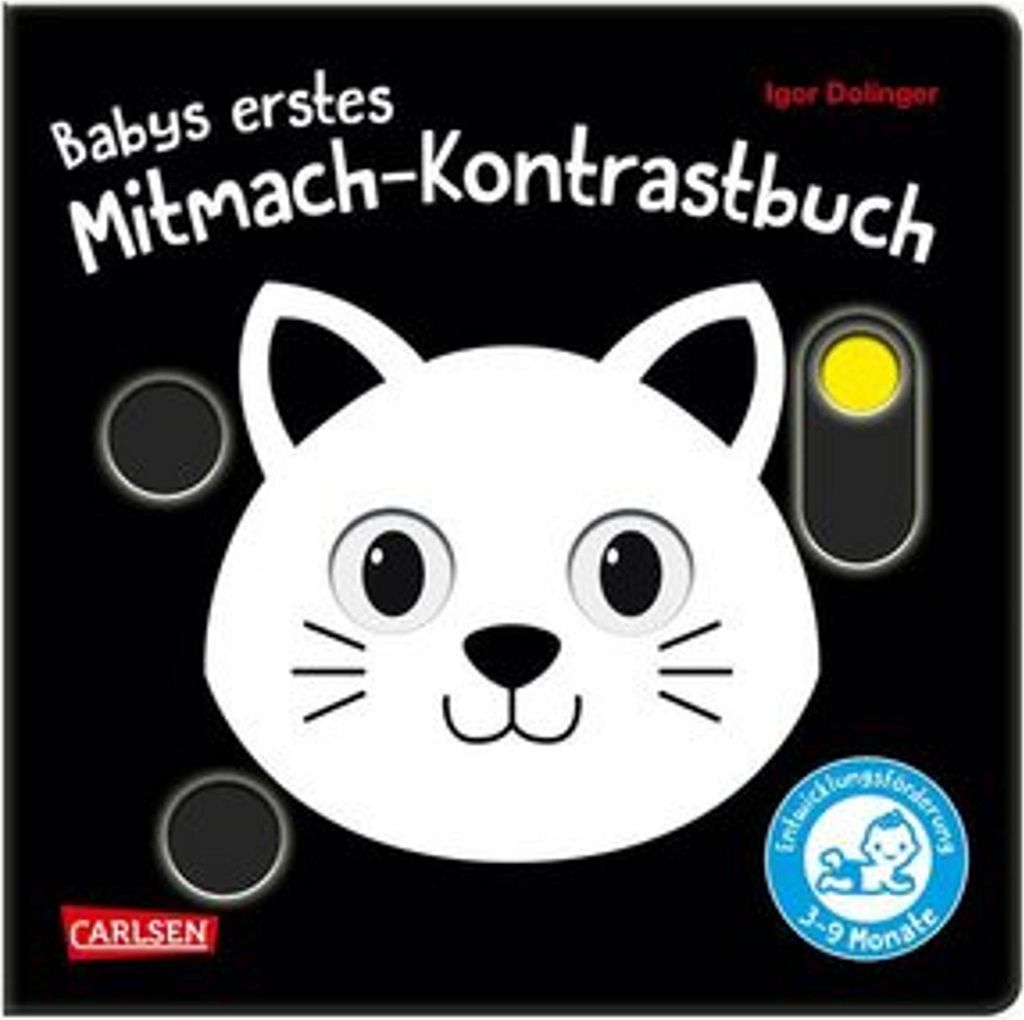 Carlsen Babys erstes Mitmach-Kontrastbuch