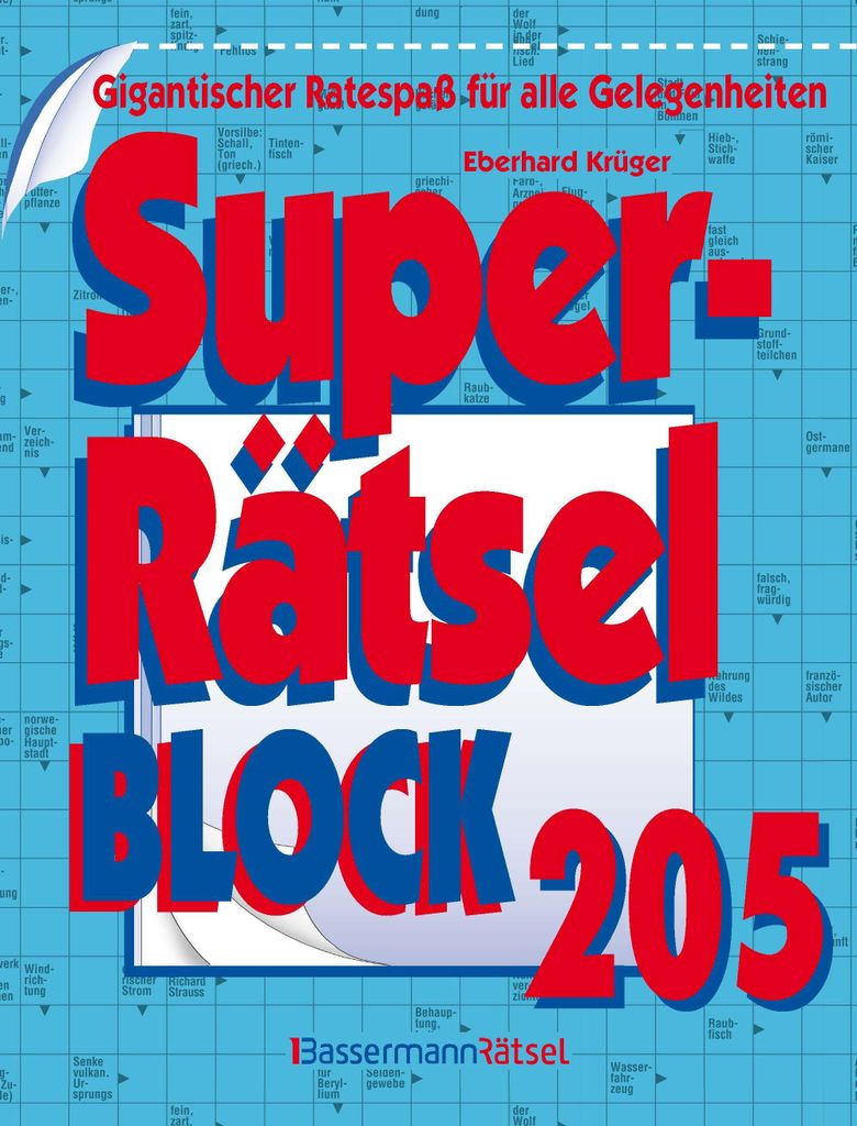 Superrätselblock 205 Produktbild 