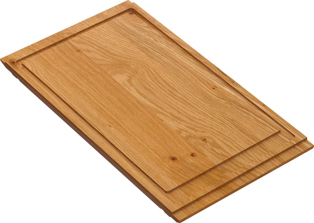 QUADRON Hochwertiges Schneidebrett aus Holz 42,7x24x2 cm - Großes Schneidebrett aus Eichenholz, Holzbrett für die Küche, Küchenbrett