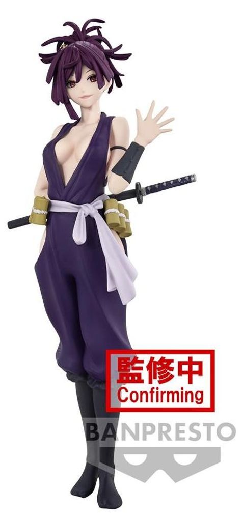 Banpresto Yuzuriha Dxf Hells Paradise Figur 17 Cm Lila  Produktbild 