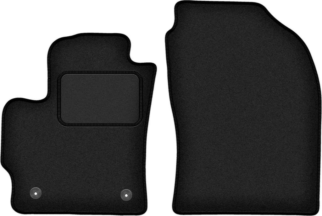 Set 2 Tappetini Anteriori Toyota Corolla 2018+ Wielganizator Neri