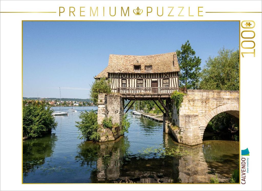 CALVENDO Puzzle Vernon | 1000 Teile Lege-Größe 64x48cm Foto-Puzzle für glückliche Stunden