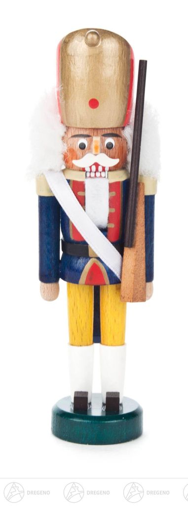 Preusse (14cm) Nussknacker von Dregeno Seiffen