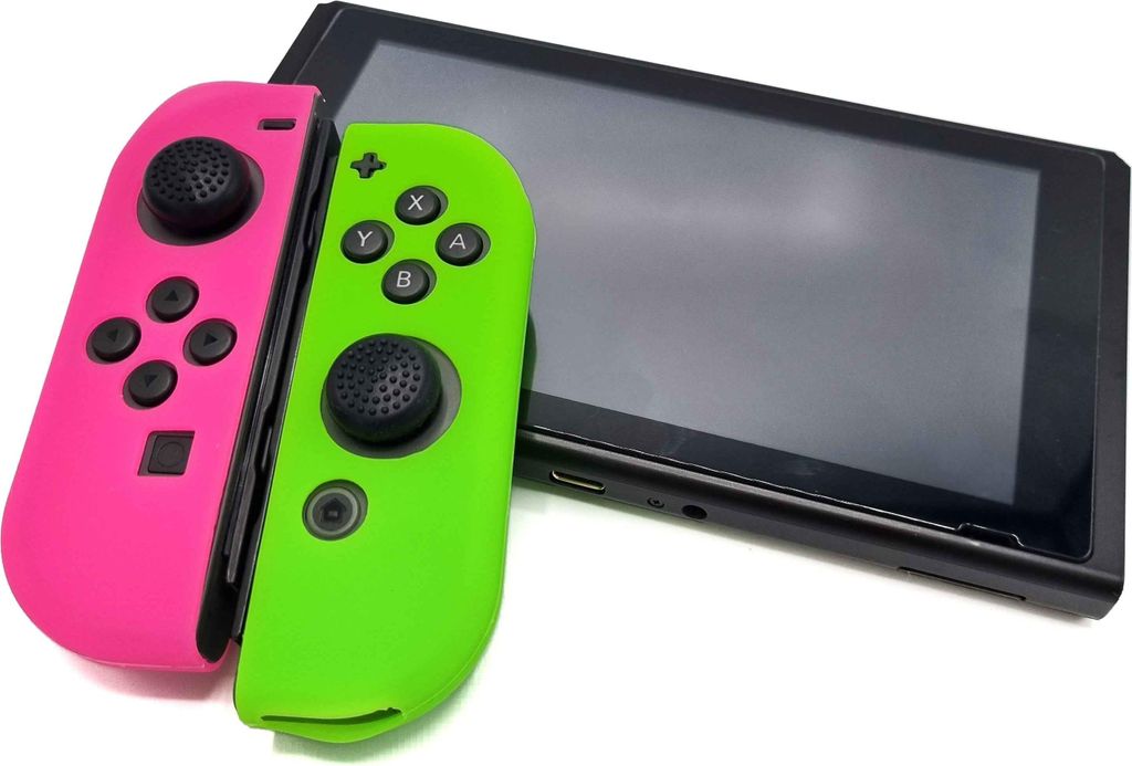 Hüllen & Skins für Nintendo Switch 1 – Performance-Gaming-Hülle – Soft Grip-Abdeckungen – Rutschfestes Joy-Con-Controller-Zubehör – Gr...