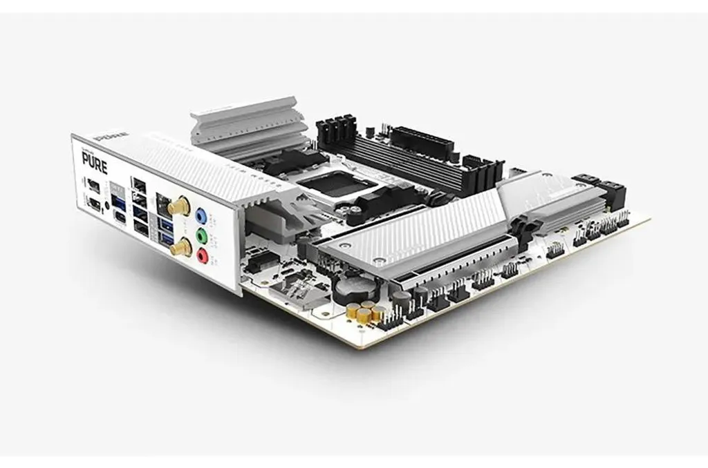 Sapphire MB PURE B850M WIFI Idéal pour PC Multitâche AM5 et Mémoire DDR5