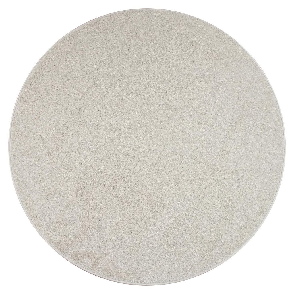 TT Home Wohnzimmer Teppich Kurzflor Unifarbendes Design Produktbild 