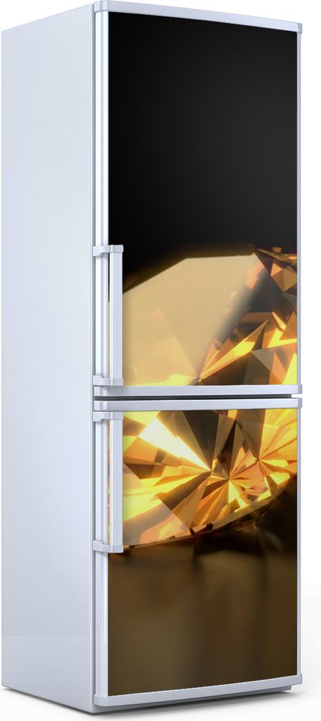 Magnete Dekorative - 60 cm x 180 cm - Küche Magnetmatte Kühlschrankmagnete - Diamanten Edelsteine